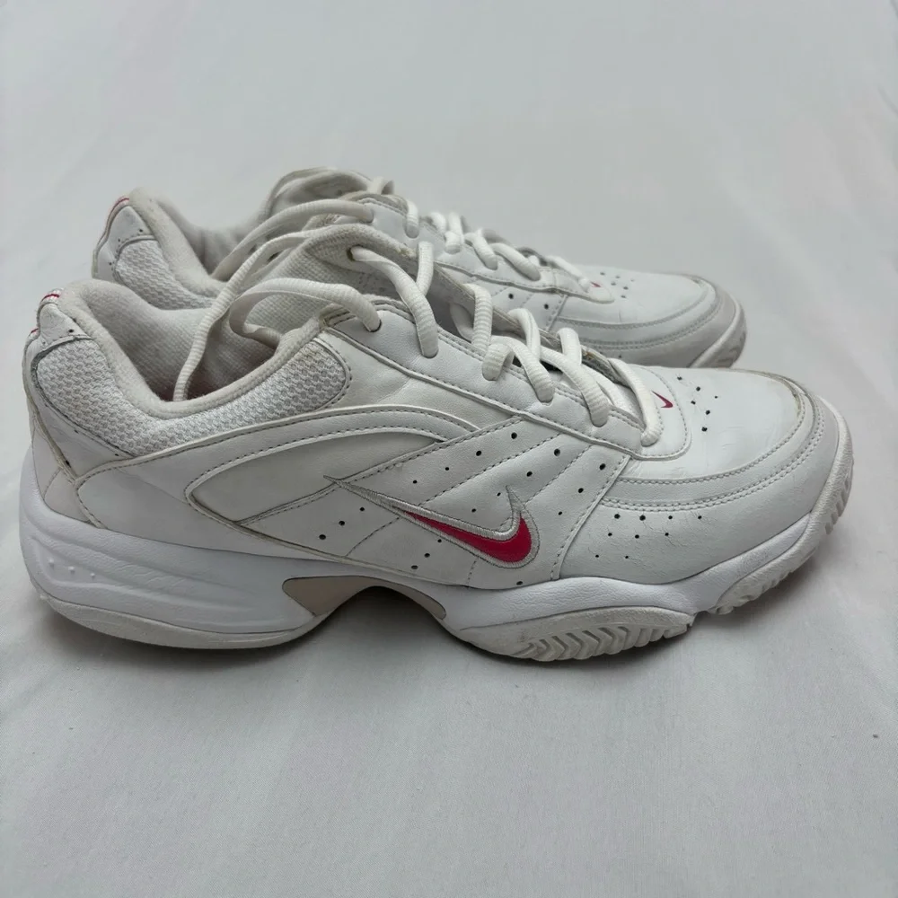 Nike City Court III White and Pink Women's Sneakers